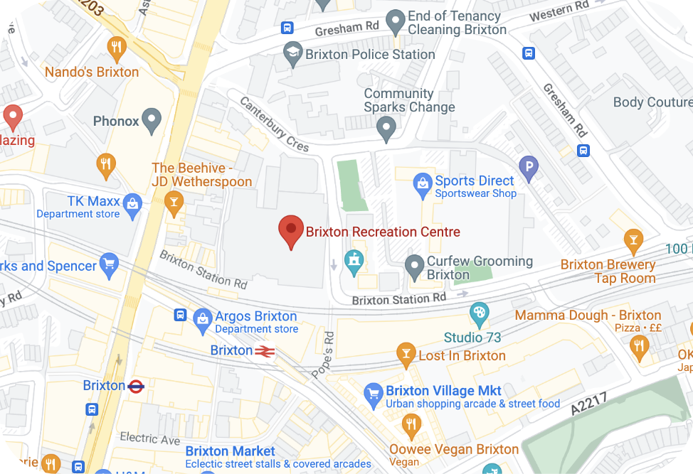 brixton map