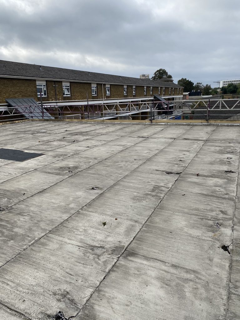 Flaxman Sports Centre Roof prior to repairs