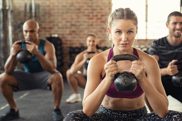 group fitness demo