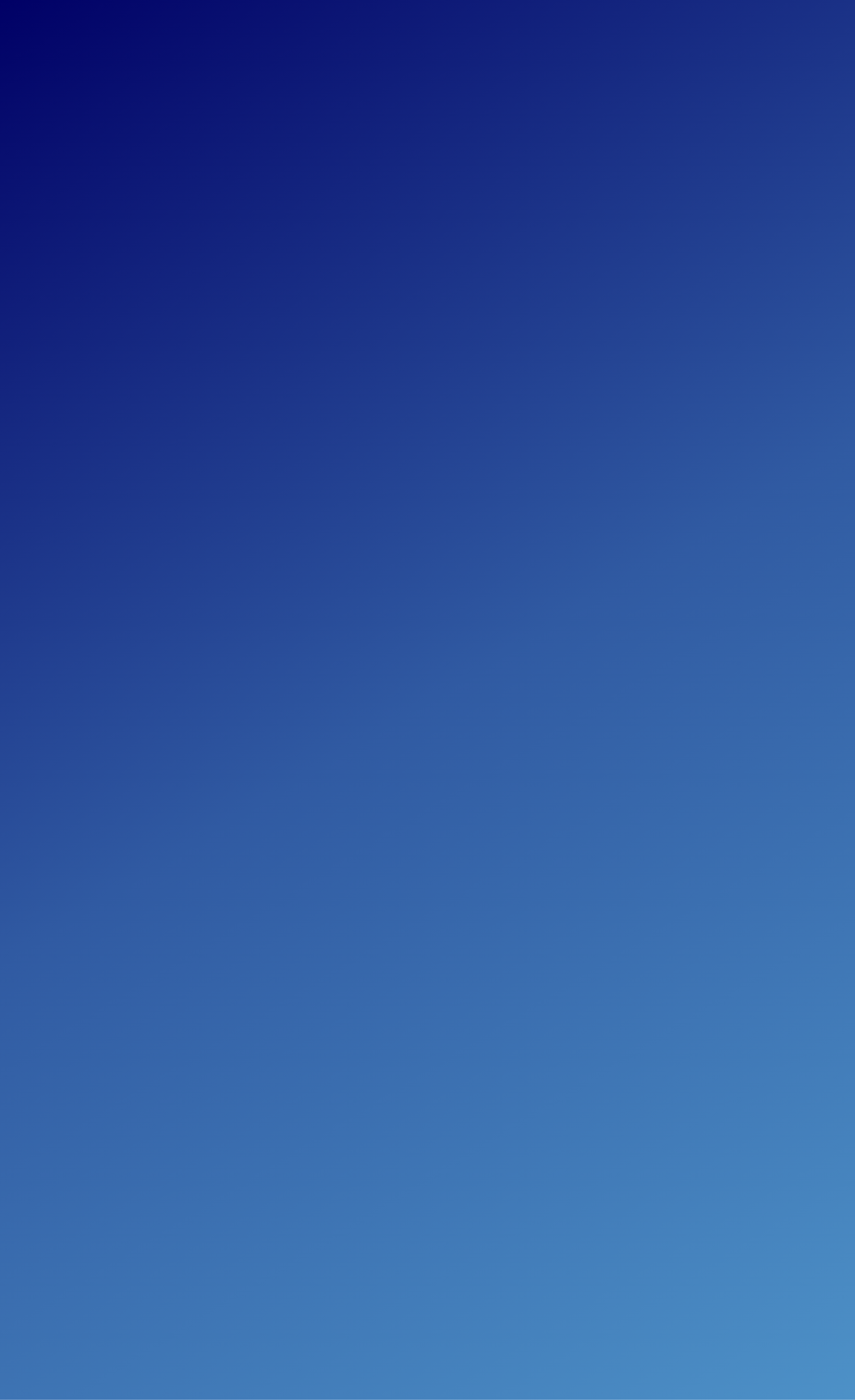 Mobile Gradient header